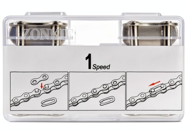 Single Speed Bike Chain Link ZONKIE Carbon Steel-4