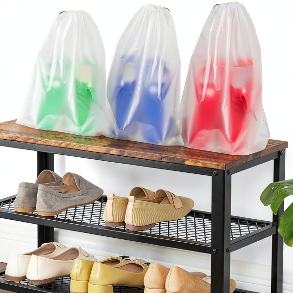 Travel Shoe Bag A1341K-11-V0 Large Capacity 25‑100 Pack Drawstring-4
