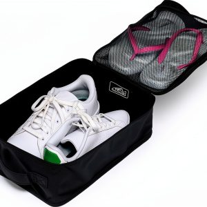 Shoe Bag JJ POWER Travel Luggage Footlocker 2+2 Packs Waterproof Nylon-0