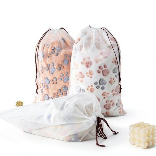 TravelPro Waterproof Shoe Bag Set 14 Pack Drawstring Organizer for-1