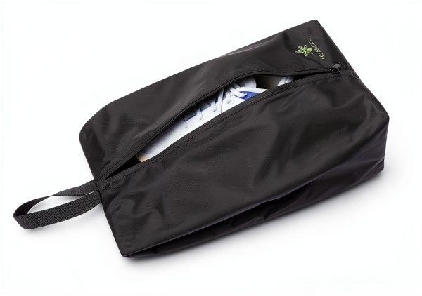 Shoe Bag KOSMCCO Odor-Blocking Waterproof Bag for Big Shoes Black-1